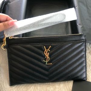 Yves Saint Laurent wristlet